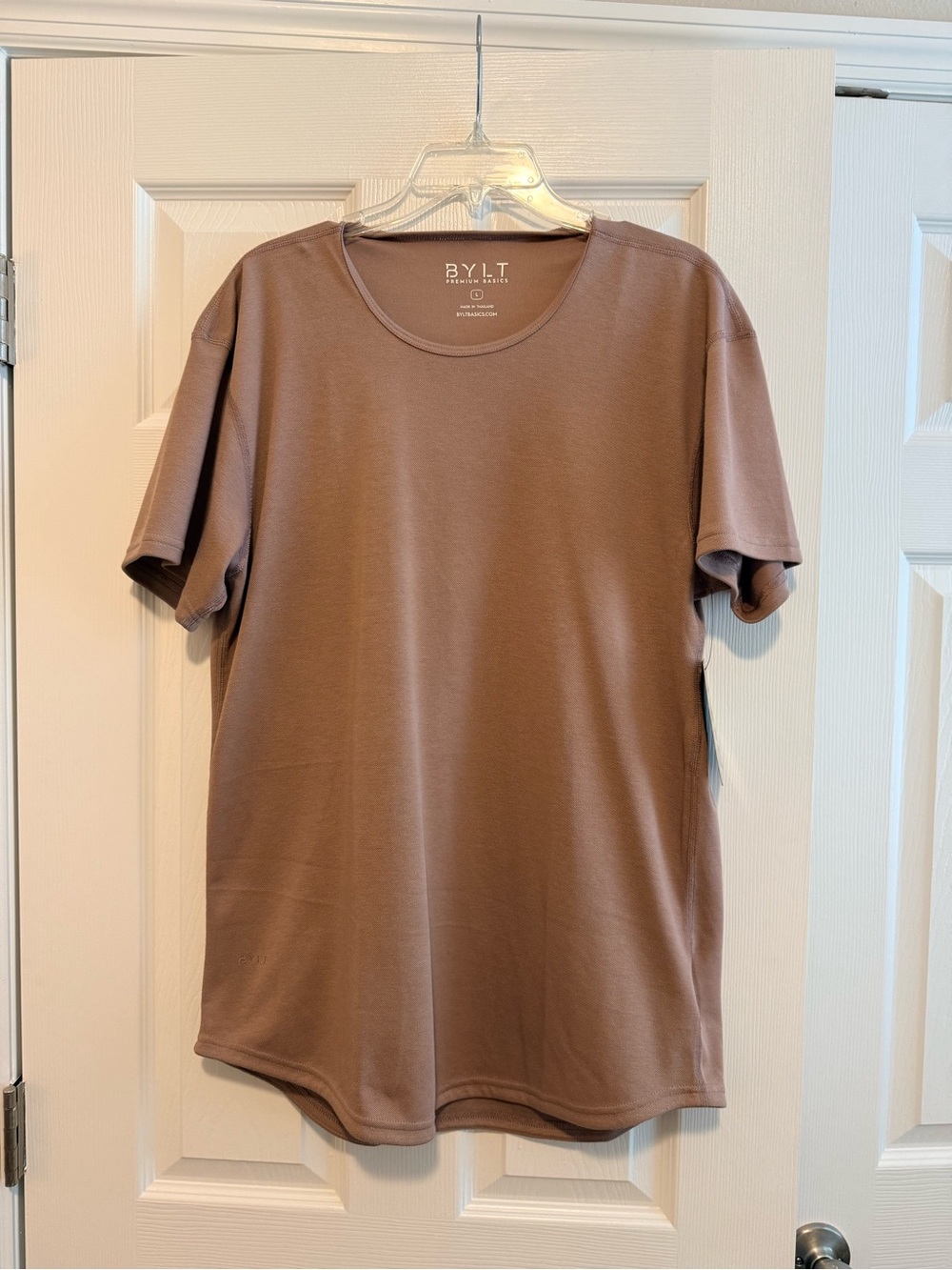 BYLT Basics Men's Short Sleeve Bayside in Mauve